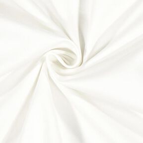 Strečový bavlněný satén – bílá | Zbytek 60cm, 