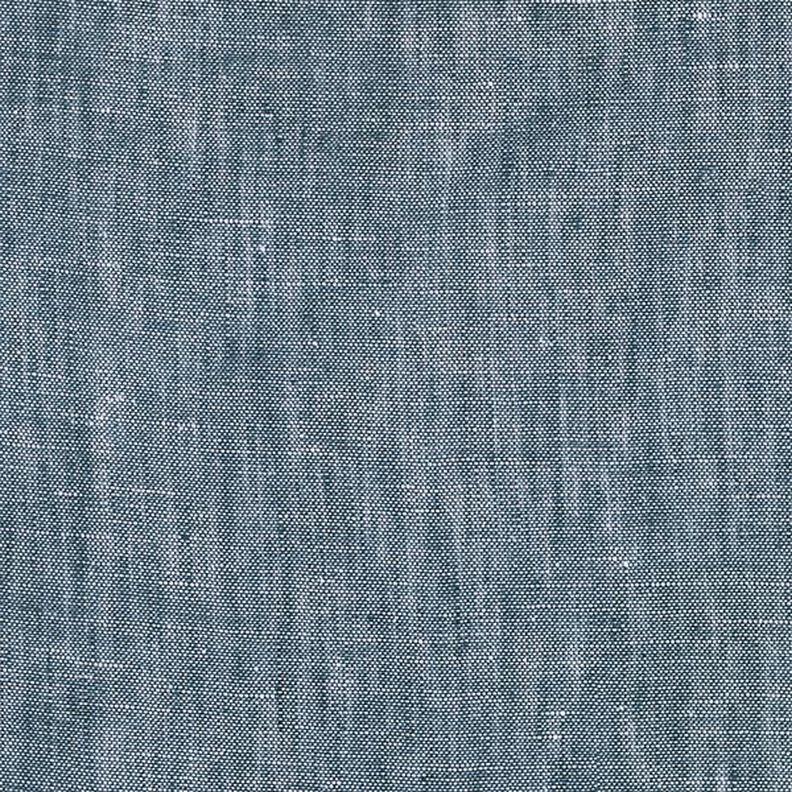 Čistý len melírovaný – džínově modrá,  image number 7