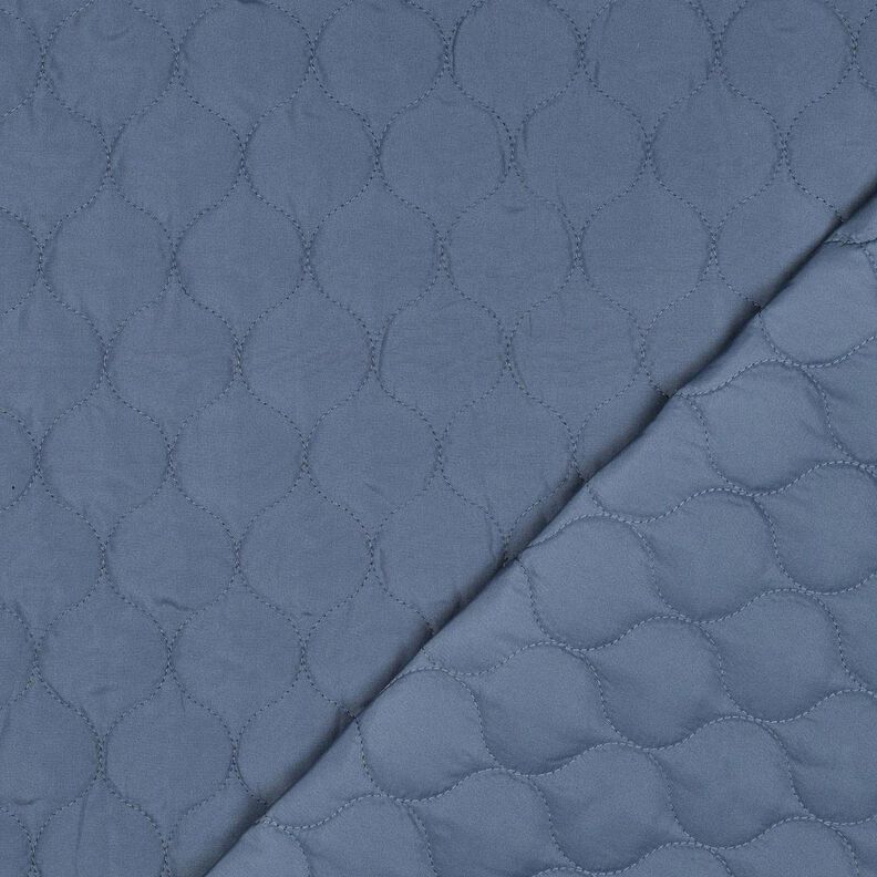 Prošívaná látka Kruhový vzor | Poppy Fabrics – džínově modrá,  image number 4