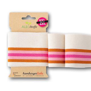 GOTS Bio náplety CUFF ME COLLEGE [140 cm | 7,5 cm] | Albstoffe | Hamburger Liebe, 