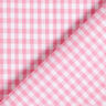 Bavlněná látka Vichy károvaná 0,5 cm – růžová/bílá,  thumbnail number 4
