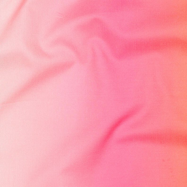 Batist Duhový gradient | Poppy Fabrics – pink/bílá,  image number 2