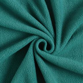 Fleece s protižmolkovou úpravou – petrolejová, 