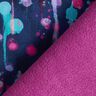 Softshell Běžící kuličky digitální potisk – namornicka modr/výrazná jasně růžová,  thumbnail number 5