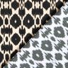 Látka na plavky abstraktní leopardí potisk – černá/cashew (béžová),  thumbnail number 4