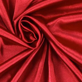 Stretch Satin – karmínově červená, 