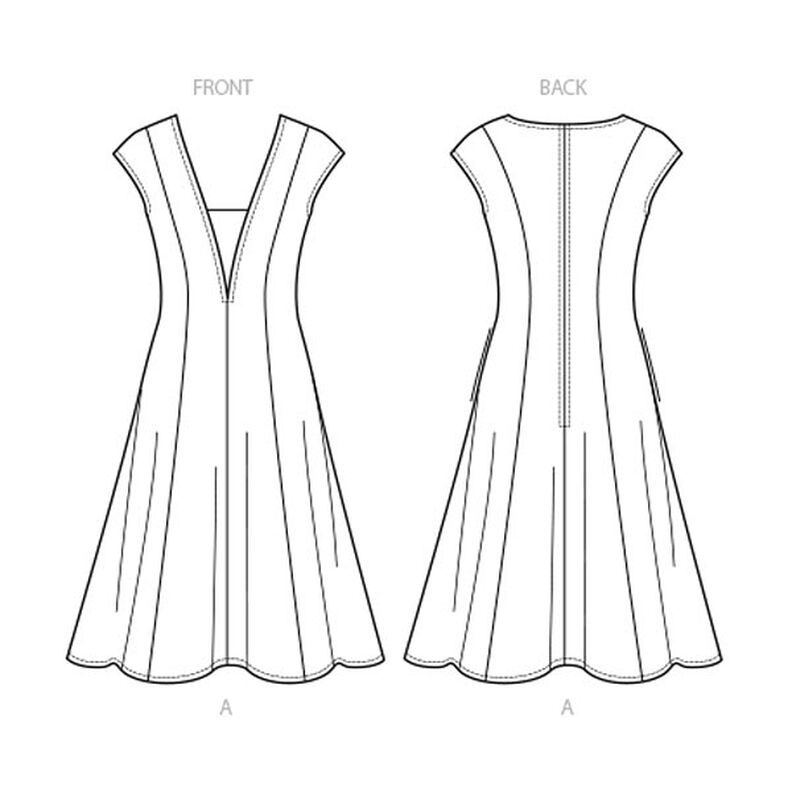 Večerní šaty, Very Easy Vogue 9292 | 32 - 48,  image number 7
