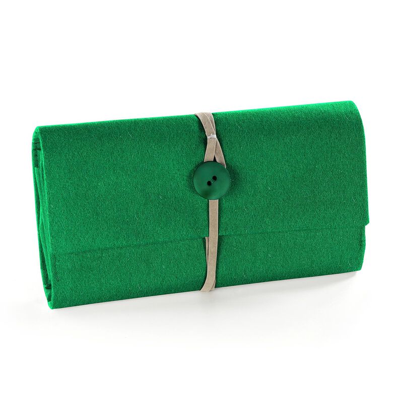 Plsť 90 cm / tloušťka 1 mm – jedlově zelená, image number 4