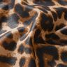Povrstvená bavlna Jemný leopardí vzor – hnědá/černá,  thumbnail number 2