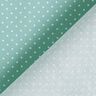 Povrstvená bavlna Malé puntíky – modrá aqua,  thumbnail number 5