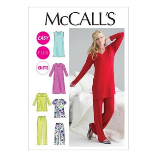 Pyžamo, McCalls 6474 | 34 - 42, 