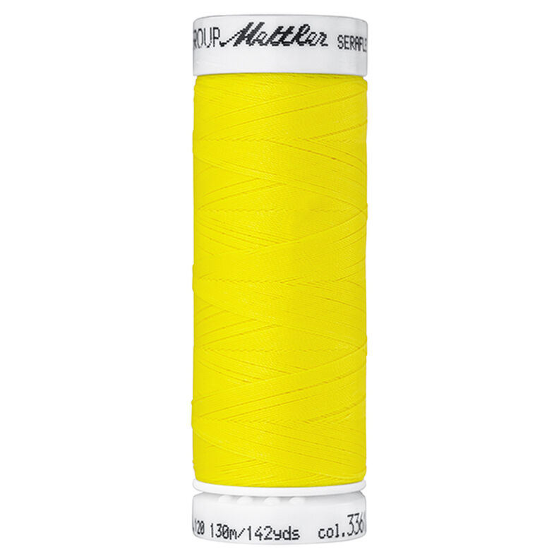 Šicí nit Seraflex pro elastické švy (3361) | 130 m | Mettler – citrónově žlutá,  image number 1