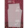 Viskóza Voál Návrh okraje Lva a květin Panel – pink/oranžová,  thumbnail number 9