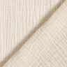Mu&scaron;el&iacute;n / dvojit&aacute; mačkan&aacute; tkanina Směs lnu Uni  &ndash; př&iacute;rodni,  thumbnail number 3