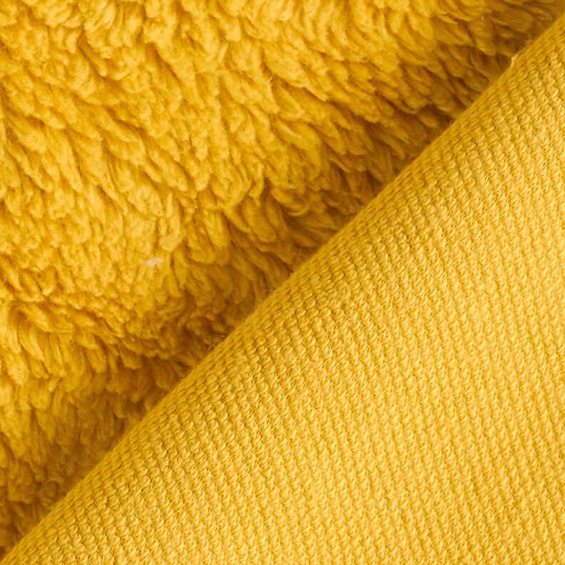 Bavlněný materiál šerpa jednobarevný – hořčicove žlutá,  image number 4