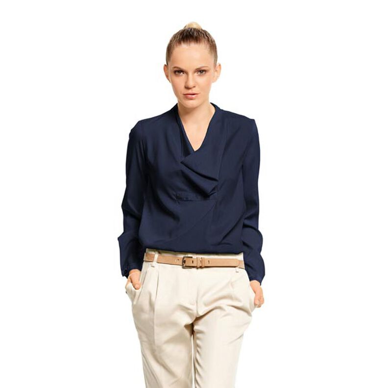 Krepžoržet Moss – navy,  image number 5