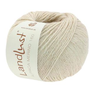 LANDLUST Alpaca Merino 160, 50g | Lana Grossa – světle béžová, 