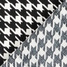 Viskózová tkanina houndstooth – černá/bílá,  thumbnail number 4