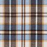 Károvaná flanelová látka na kabáty | Katia Fabrics – královská modr/černohnědá,  thumbnail number 1
