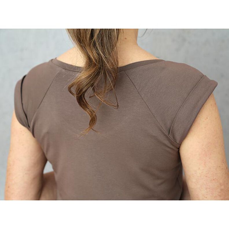 FRAU JOSY – tílko s raglánovými švy a záložkou na ramenou, Studio Schnittreif | XS - XL,  image number 4