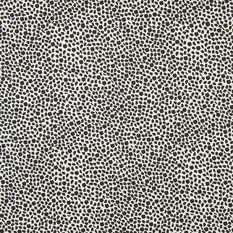 Dekorační látka Polopanama Leopardí potisk – černá/přírodni,  image number 1