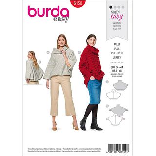 Svetr, Burda 6150 | 34-44, 