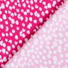 Látka na plavky mini puntíky – výrazná jasně růžová/bílá,  thumbnail number 4