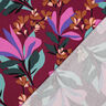 Viskózová látka stretch Spring Garden | Nerida Hansen – slézová/modrá jedle,  thumbnail number 4