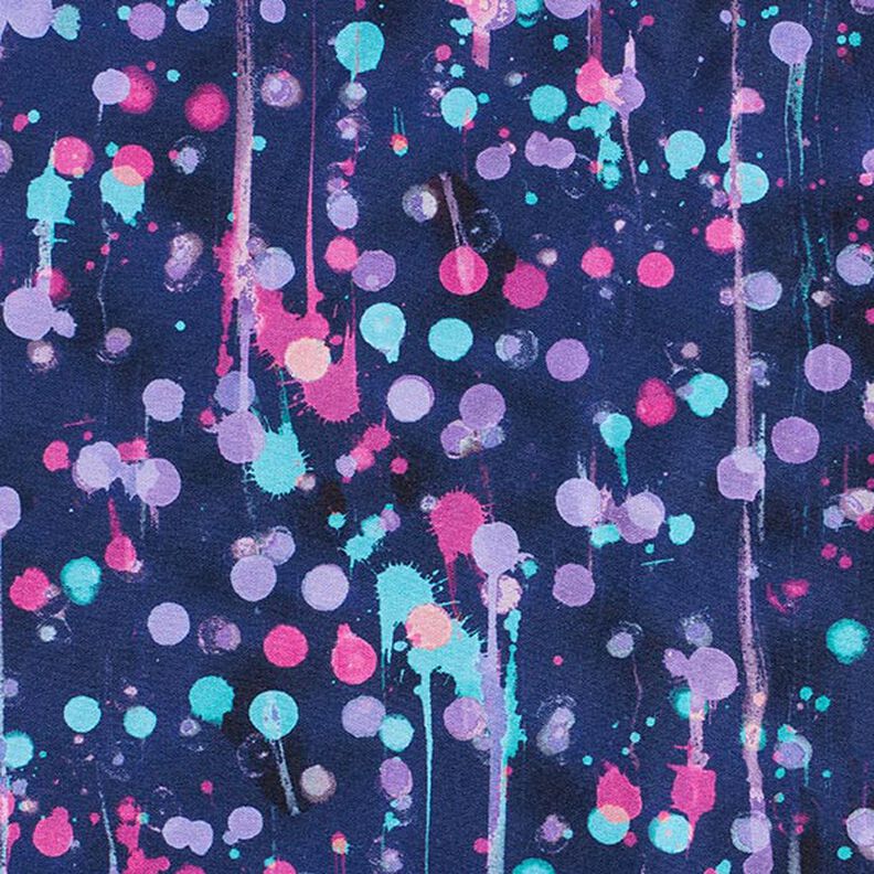 Softshell Běžící kuličky digitální potisk – namornicka modr/výrazná jasně růžová,  image number 6