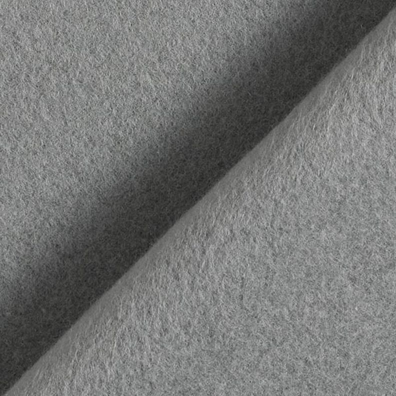 Bavlněný fleece Jednobarevné provedení – šedá,  image number 4