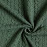 Žakárové žerzejové kloké Copánkový vzor – tmavě zelená,  thumbnail number 3