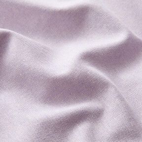 Dekorační látka polopanama šambré, recyklovaná – pastelove šeříková, 