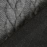 Žakárové žerzejové kloké Copánkový vzor – tmavě šedá,  thumbnail number 4