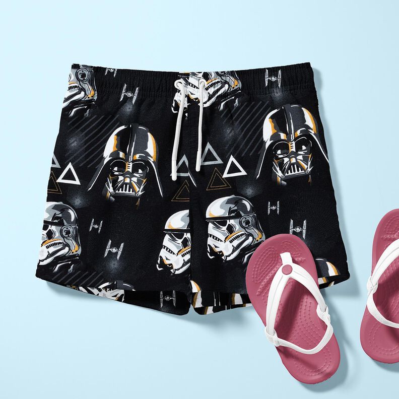 Bavlněný žerzej Stormtrooper | Star Wars – černá, image number 6