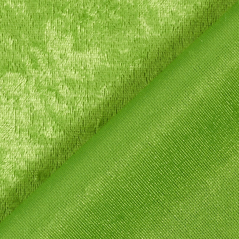 Panné samet – zelená neonová,  image number 3