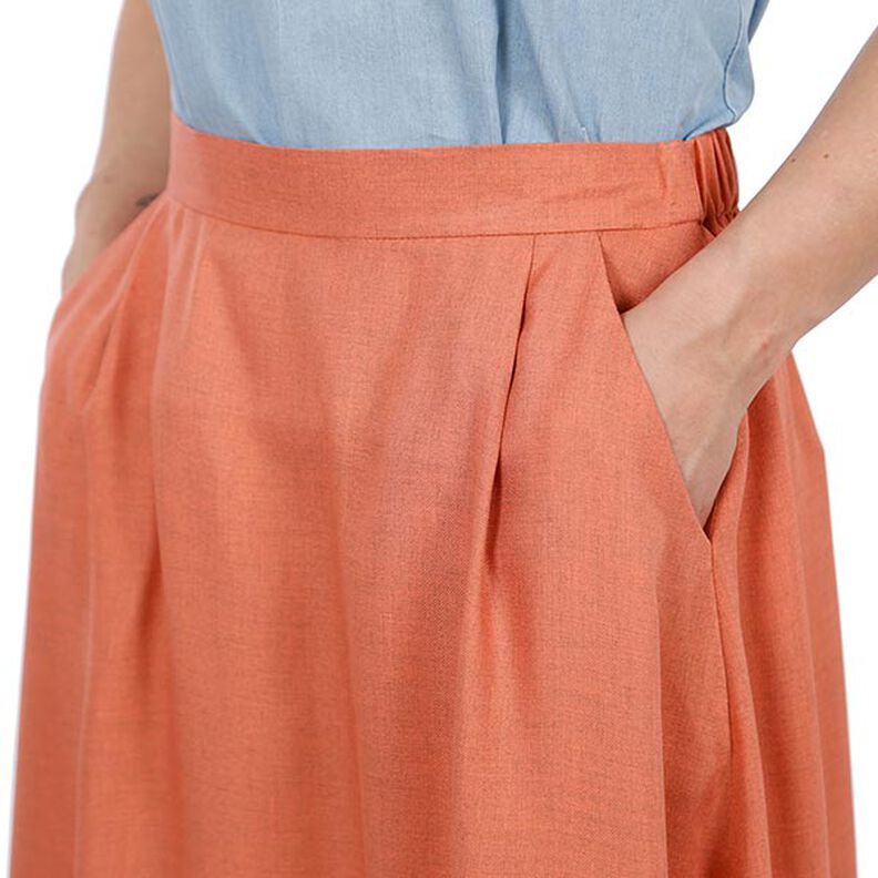 FRAU CARRY – široká sukně s elastickým pasem vzadu, Studio Schnittreif  | XS -  XXL,  image number 7