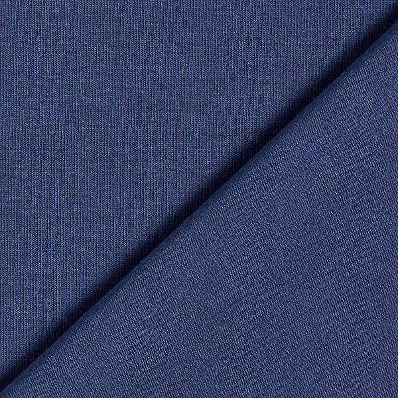 Tencel Modalový žerzej – namornicka modr,  image number 3
