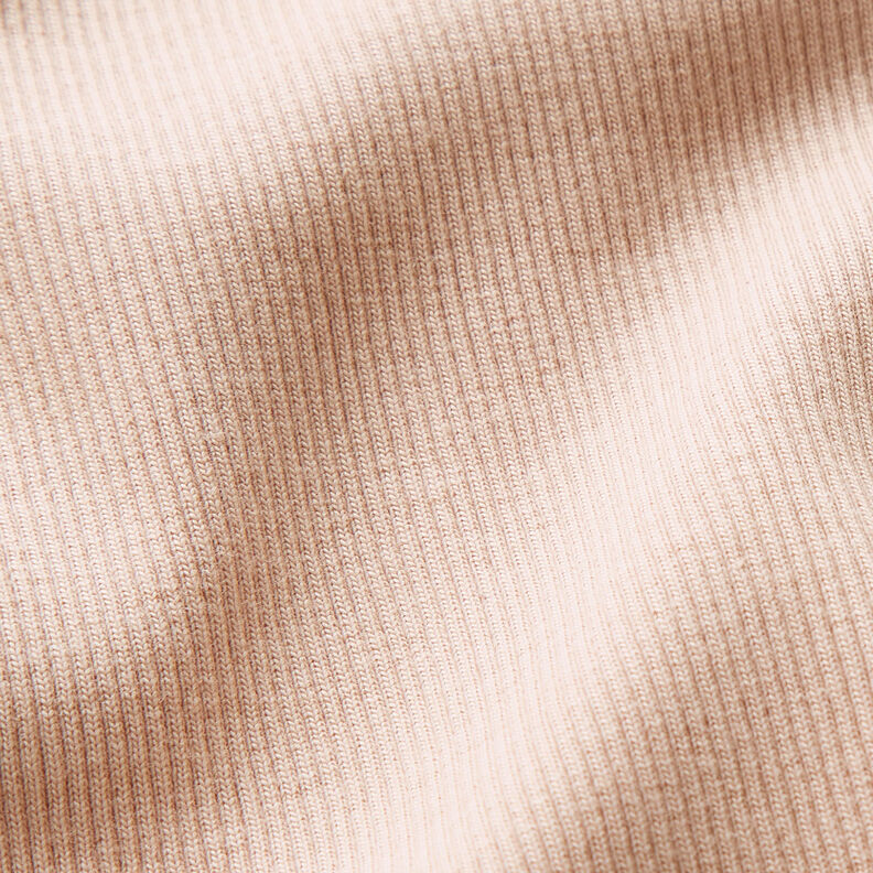 Jemné žebro Bavlněný žerzej – rose, image number 2