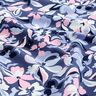 Letní teplákovina Velké květiny | Poppy Fabrics – džínově modrá,  thumbnail number 2