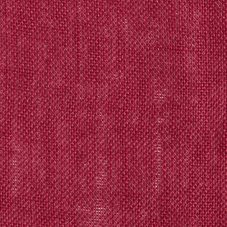 Dekorační látka Juta Jednobarevné provedení 150 cm – tmavě červená,  image number 5