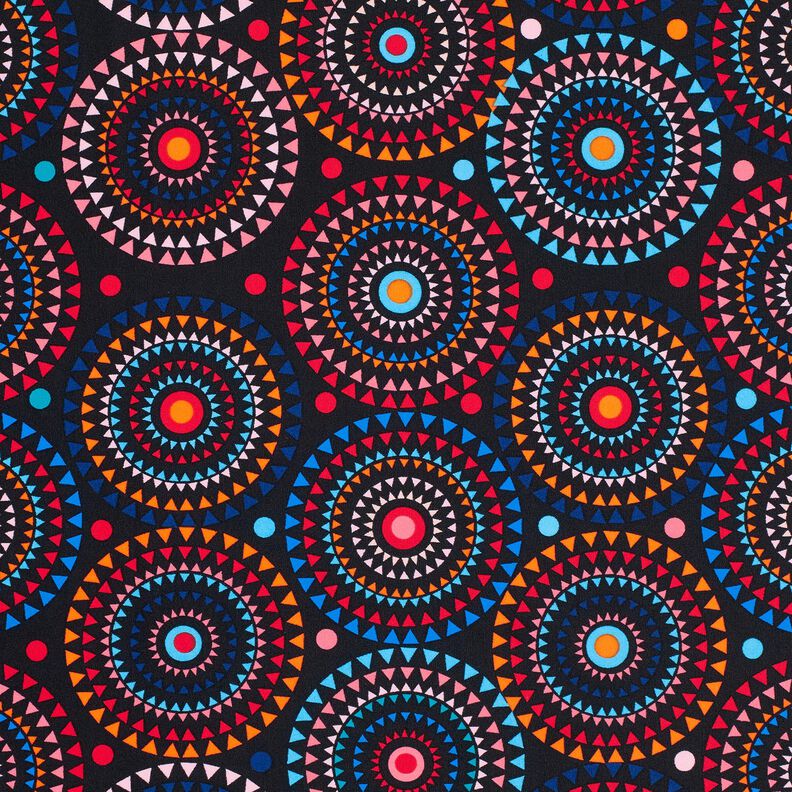 Plavkovina Mandala – černomodrá/ohnivě červená,  image number 6