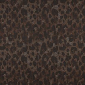 Romanit Jersey Leopard – tmavě hnědá/černá, 