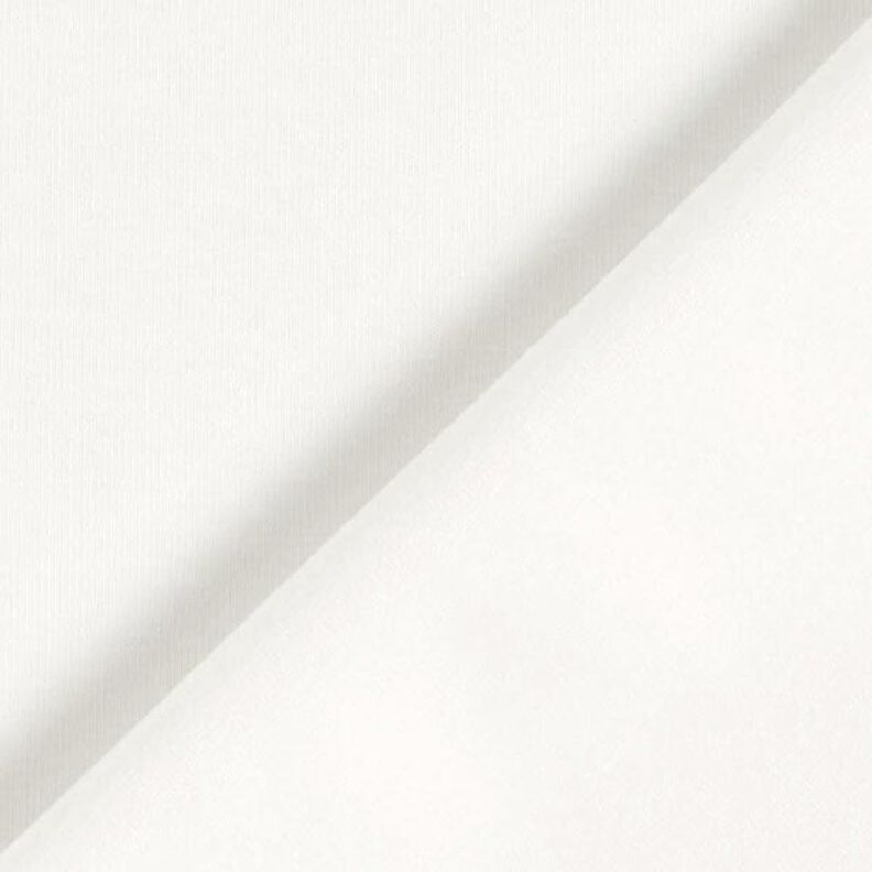 Bavlněný žerzej Medium jednobarevný – vlněná bílá,  image number 5