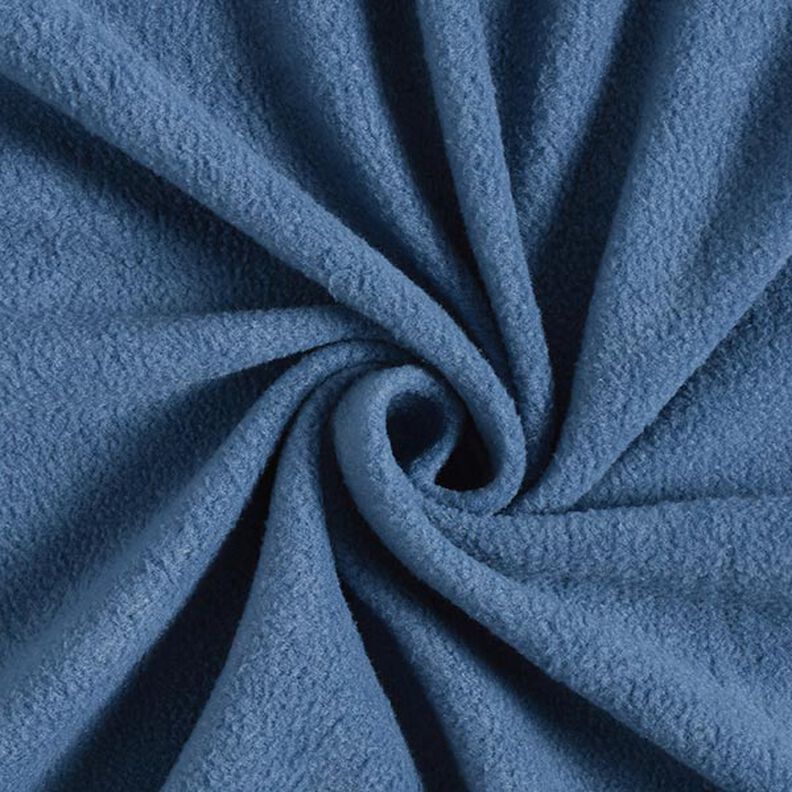 Fleece s protižmolkovou úpravou – holubí modrá,  image number 1