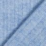 Pletená textilie vzor copový Melange – světle džínová modrá,  thumbnail number 4