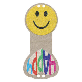 Dekorativní díl Smiley, 23 mm | Prym – žlutá, 