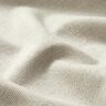 Dekorační látka polopanama s žebrovanou strukturou, recyklovaná bavlna – mlhově šedá | Zbytek 70cm,  thumbnail number 2