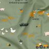 Bavlněný popelín Hospodářská zvířata | Poppy Fabrics – piniová,  thumbnail number 2