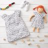 Jemný bavlněný batist vyšívané květiny | Poppy Fabrics – bílá/zářivě oranžová,  thumbnail number 8
