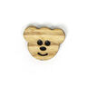 Dřevěný knoflík, medvědí hlava 16,  thumbnail number 1